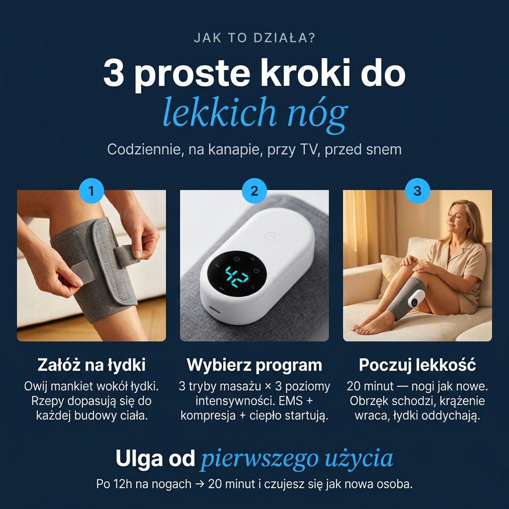 Masażer Łydek Noom FlowEMS